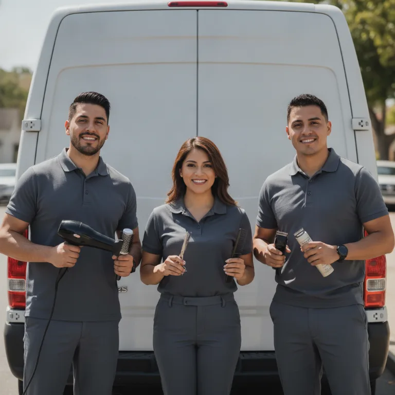 Cabeleireiro de Luxo equipe em Coronel Fabriciano